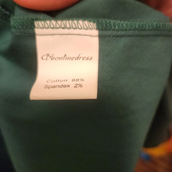 Bbonlinedress Retro Vintage 1950's Swing Style Dress Green 3xl NWOT - Picture 6 of 12